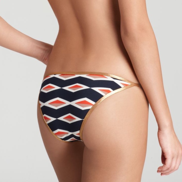 Haley Stripe Euro Bikini Bottom - Picture 2 of 7